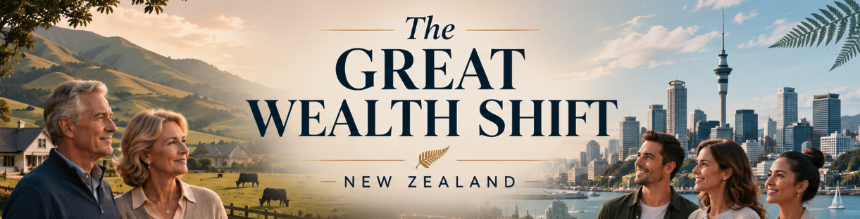 Generational Wealth Transfer: Navigating the Great Wealth Shift in New Zealand By Dirk Mostert, Director, BeaconPoint Private Wealth